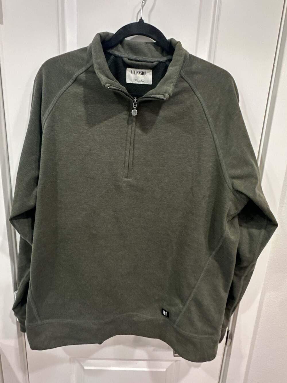 Linksoul Tempus Fugit Men's Full-Zip Fleece Charcoal Grey Jacket
